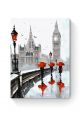Картина по номерам на подрамнике «Лондон» 90x70 см