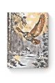 Картина по номерам на подрамнике «Летящая сова» 90x70 см