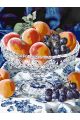 Картина по номерам на подрамнике «Персики» 80x60 см