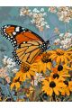 Картина по номерам на подрамнике «Бабочка» 90x70 см