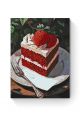 Картина по номерам на подрамнике «Кусочек торта» 90x70 см