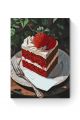Картина по номерам на подрамнике «Кусочек торта» 80x60 см