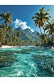 Алмазная мозаика без подрамника «Лагуна» 40x30 см