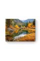 Алмазная мозаика на подрамнике «Осень в горах» 40x30 см