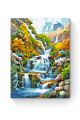 Картина по номерам на подрамнике «Водопад» 35x25 см