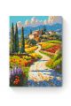 Картина по номерам на подрамнике «Виды Тосканы» 35x25 см
