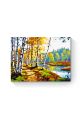 Картина по номерам на подрамнике «Дорога в лес» 35x25 см