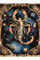 Картина по номерам на подрамнике «Скорпион» 25x20 см