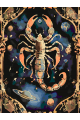 Картина по номерам без подрамника «Скорпион» 25x20 см
