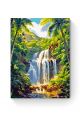Картина по номерам на подрамнике «Водопад» 90x70 см