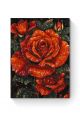 Картина по номерам на подрамнике «Красные розы» 90x70 см
