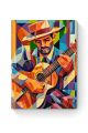 Картина по номерам на подрамнике «Гитарист» 90x70 см