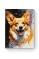Картина по номерам на подрамнике «Милый корги» 80x60 см