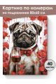 Картина по номерам на подрамнике «Момпсик» 80x60 см