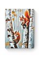 Картина по номерам на подрамнике «Две белочки» 35x25 см