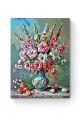 Картина по номерам на подрамнике «Гладиолусы» 80x60 см