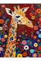 Картина по номерам на подрамнике «Жираф» 90x70 см