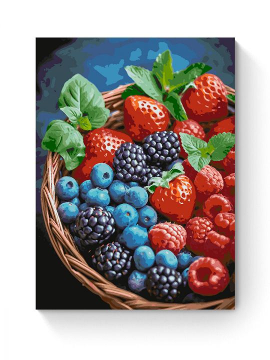 Картина по номерам на подрамнике «Вкус лета» 80x60 см