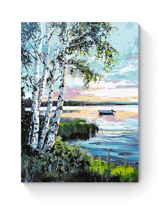 Картина по номерам на подрамнике «Рассвет» 80x60 см