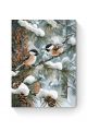 Картина по номерам на подрамнике «Синички» 90x70 см