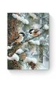 Картина по номерам на подрамнике «Синички» 80x60 см