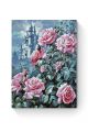 Картина по номерам на подрамнике «Замок роз» 90x70 см