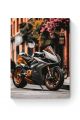 Картина по номерам на подрамнике «Мотоцикл» 80x60 см