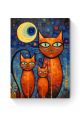 Картина по номерам на подрамнике «Рыжие кошки» 90x70 см
