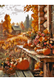 Картина по номерам без подрамника «Дары осени» 25x20 см