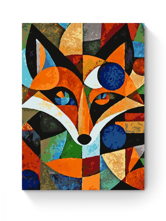 Картина по номерам на подрамнике «Лиса» 35x25 см