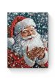 Картина по номерам на подрамнике «Дед Мороз» 35x25 см