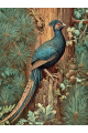 Алмазная мозаика без подрамника «Царский фазан» 70x50 см