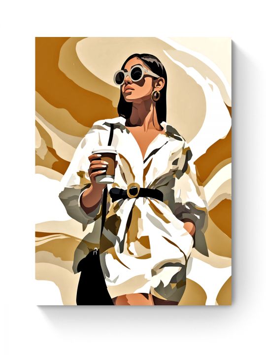 Алмазная мозаика на подрамнике «На стиле» 70x50 см