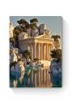 Алмазная мозаика на подрамнике «Греческий храм» 50x40 см