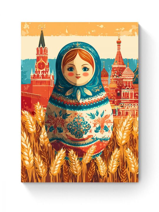 Алмазная мозаика на подрамнике «56-1» 40x30 см