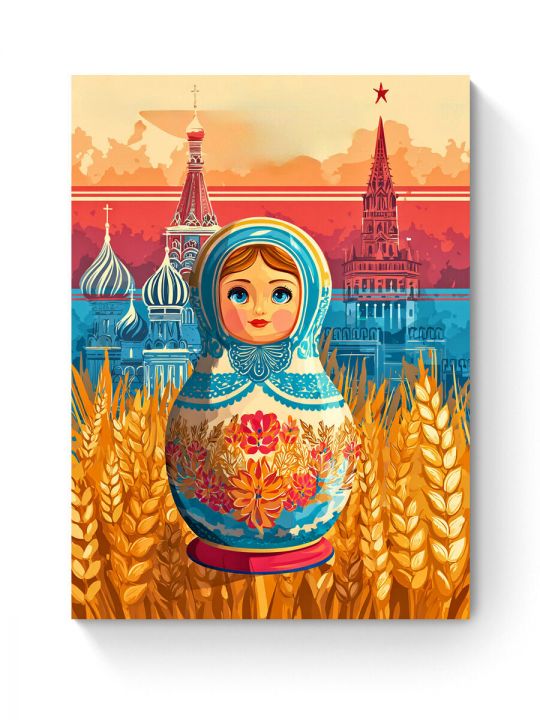 Алмазная мозаика на подрамнике «55-1» 40x30 см