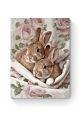 Алмазная мозаика на подрамнике «Крольчата » 90x70 см
