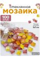 Стеклянная мозаика для творчества, 100 шт. Цвет 04