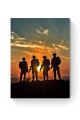 Алмазная мозаика на подрамнике «Четыре товарища» 90x70 см