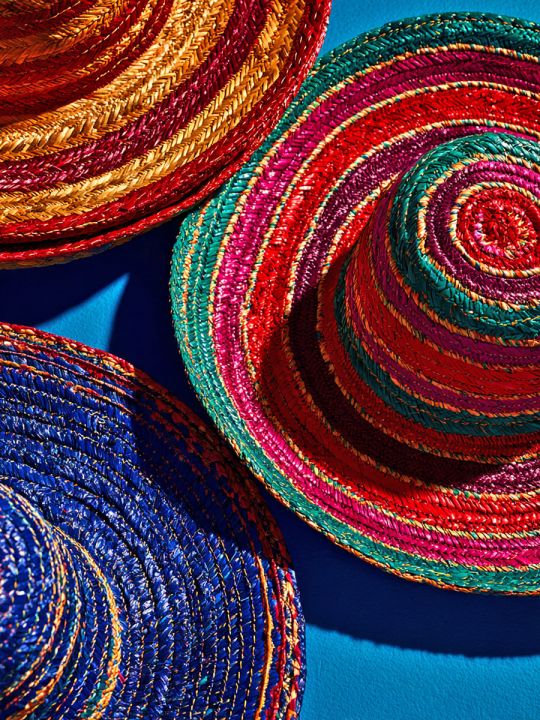 Алмазная мозаика без подрамника «Ритм Мексики» 50x40 см