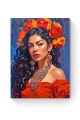 Алмазная мозаика на подрамнике «Кармен» 90x70 см