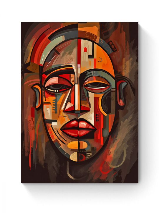 Алмазная мозаика на подрамнике «Лик предков» 90x70 см