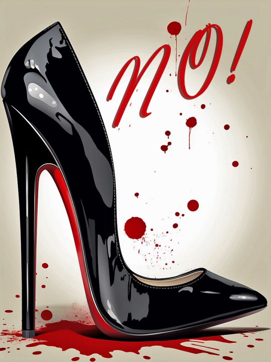 Алмазная мозаика без подрамника «Шпилька» 130x100 см