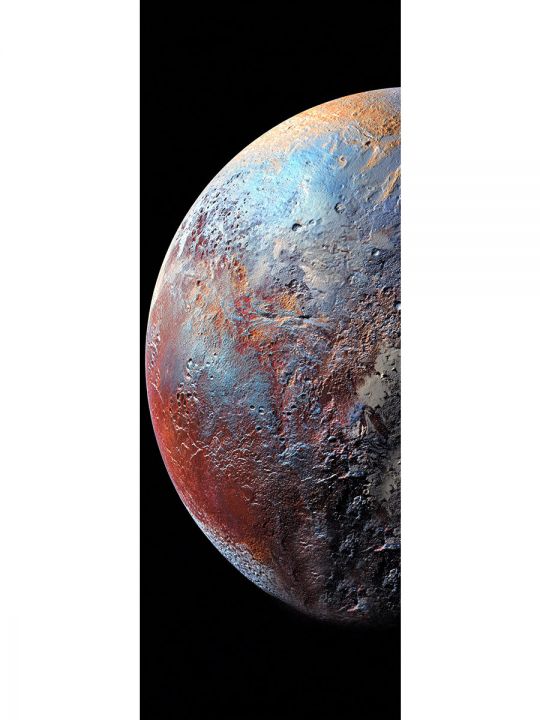 Алмазная мозаика без подрамника «Плутон» 70x24 см