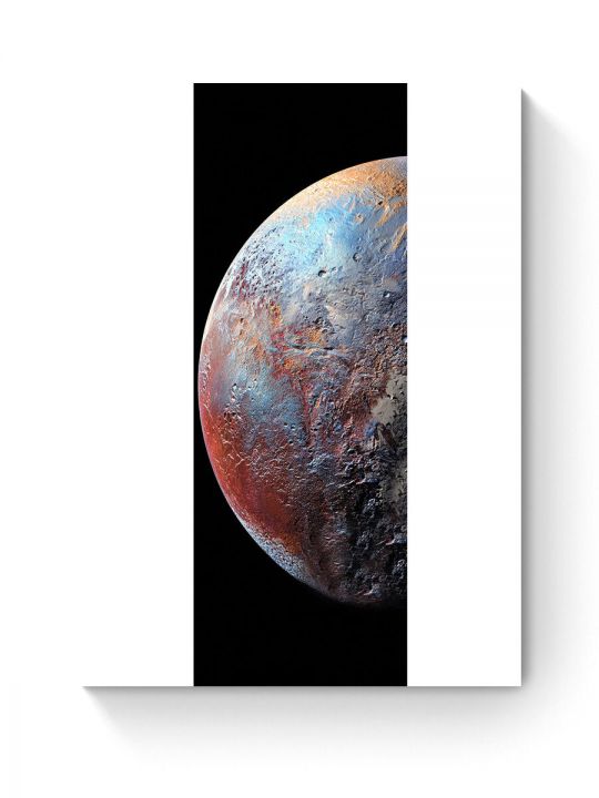 Алмазная мозаика на подрамнике «Плутон» 50x17 см