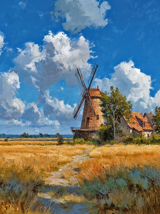 Алмазная мозаика без подрамника «БА-936» 90x70 см