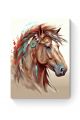 Алмазная мозаика на подрамнике «Лошадь индейцев» 90x70 см
