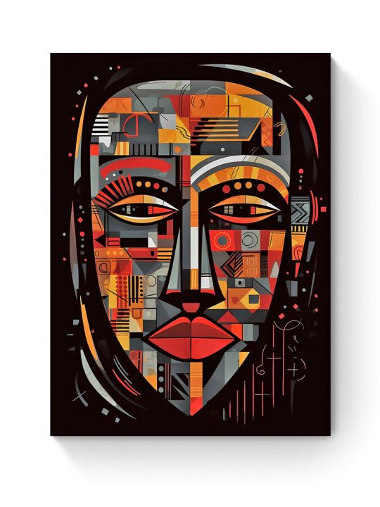 Алмазная мозаика на подрамнике «Арт портрет» 70x50 см