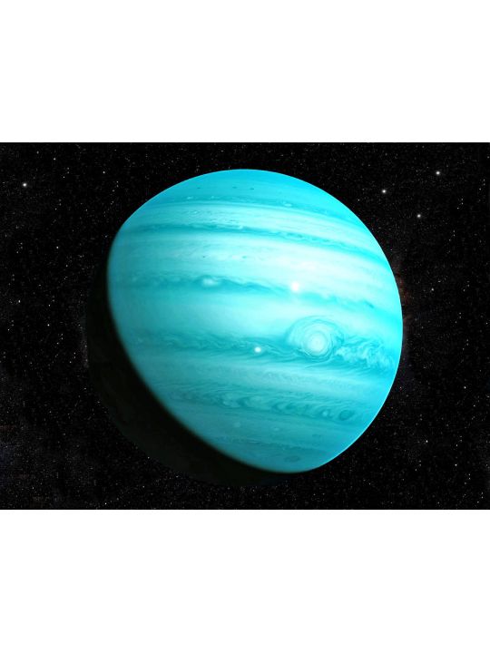 Алмазная мозаика без подрамника «Уран» 90x70 см