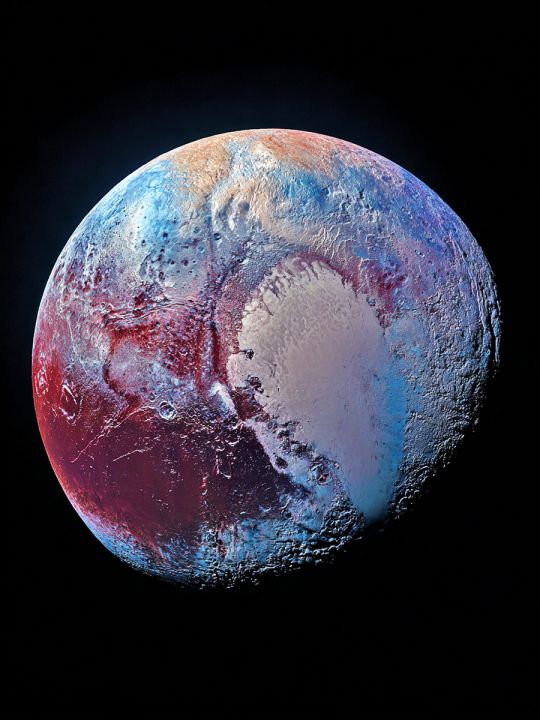 Алмазная мозаика без подрамника «Плутон» 40x30 см